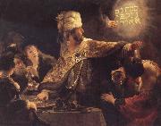 REMBRANDT Harmenszoon van Rijn The Feast of Belsbazzar USA oil painting artist